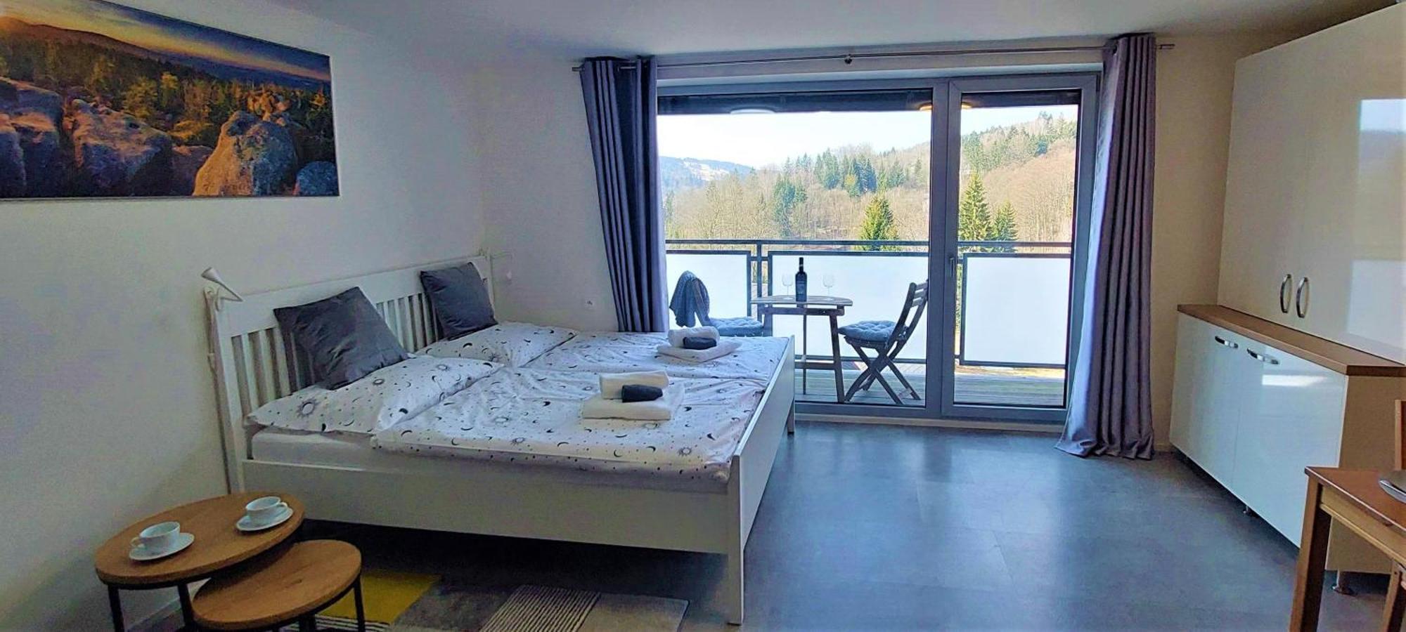 Apartman Na Kraji Lesa Janov nad Nisou Exterior foto