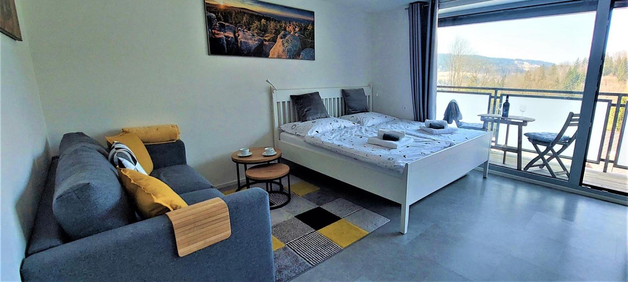 Apartman Na Kraji Lesa Janov nad Nisou Exterior foto